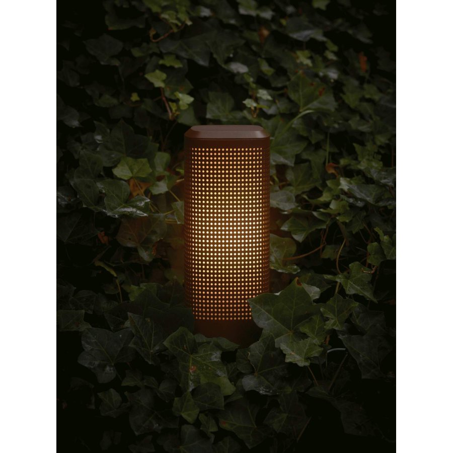 Nordlux Sidara Gartenlampe H45 cm, Seaside Metallic Brown