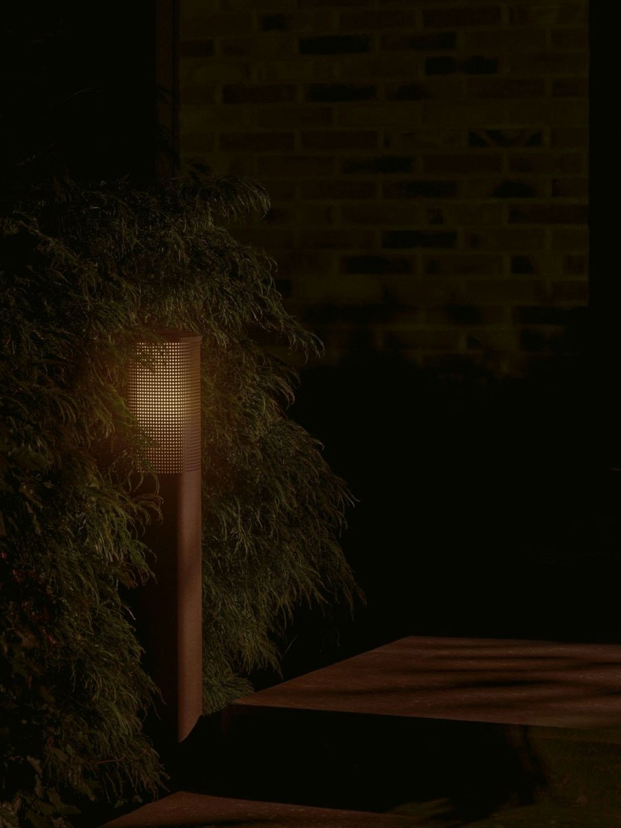 Nordlux Sidara Gartenlampe H95 cm, Seaside Metallic Brown