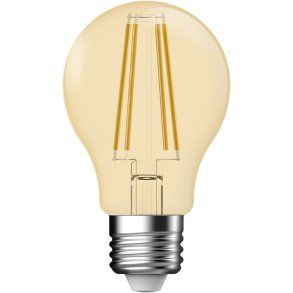 Nordlux A60 Deco E27 Birne 7,2W/660lm Dimmbar, Goldfarben