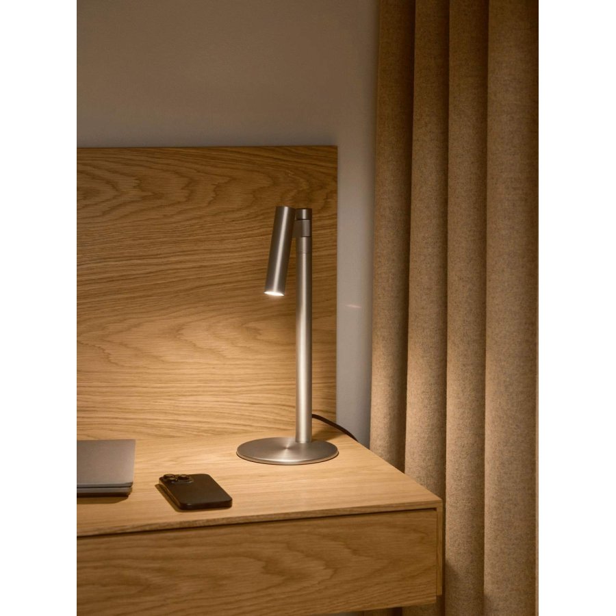 DFTP Makoto Bordlampe H37 cm, Satin Krom