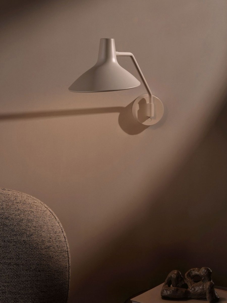 DFTP Darci V�glampe 55 cm, Sandfarvet