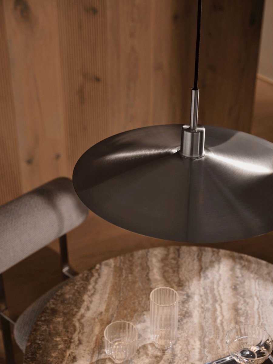 DFTP Latika Pendel �45 cm, B�rstet Krom