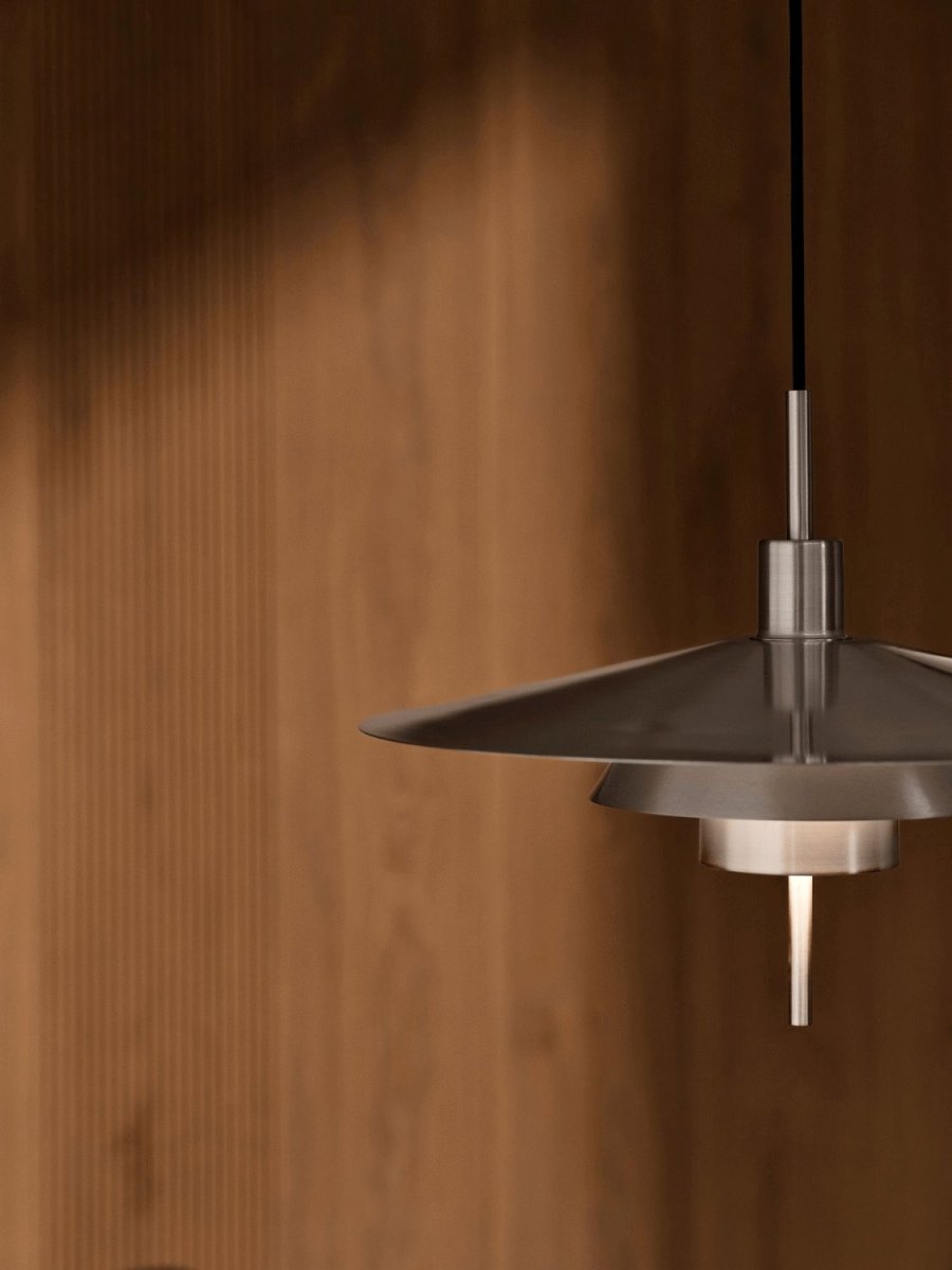 DFTP Latika Pendel �45 cm, B�rstet Krom