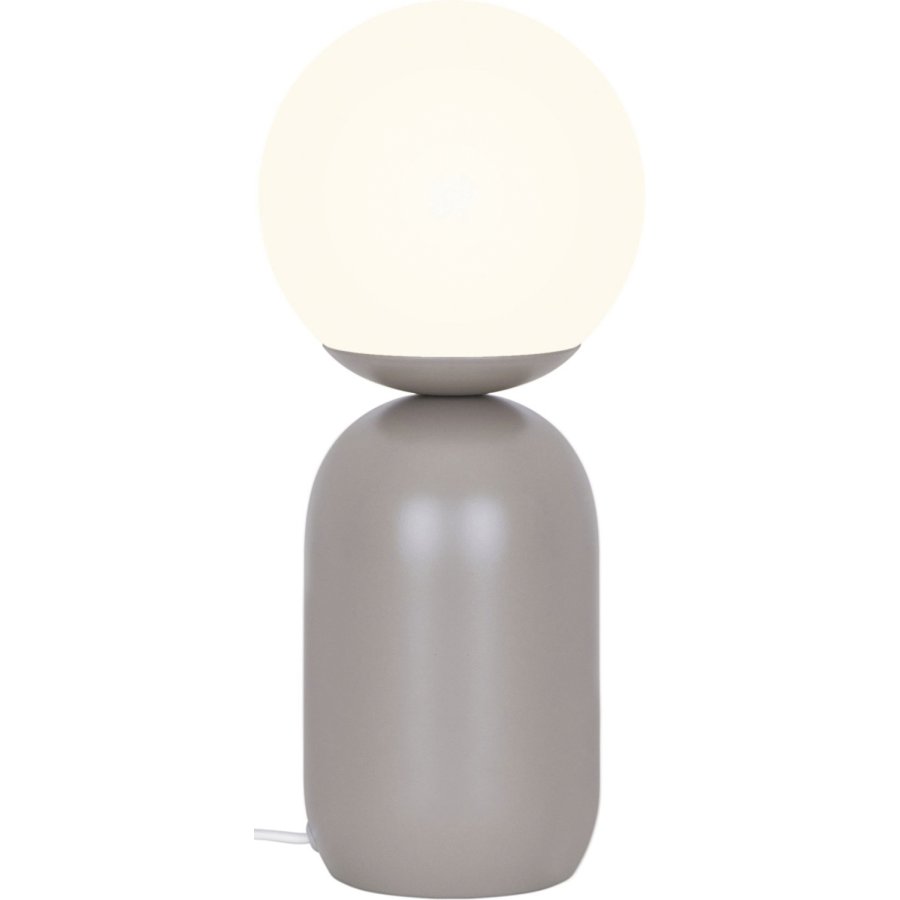 Nordlux Notti Bordlampe H34,5 cm, Lysebrun