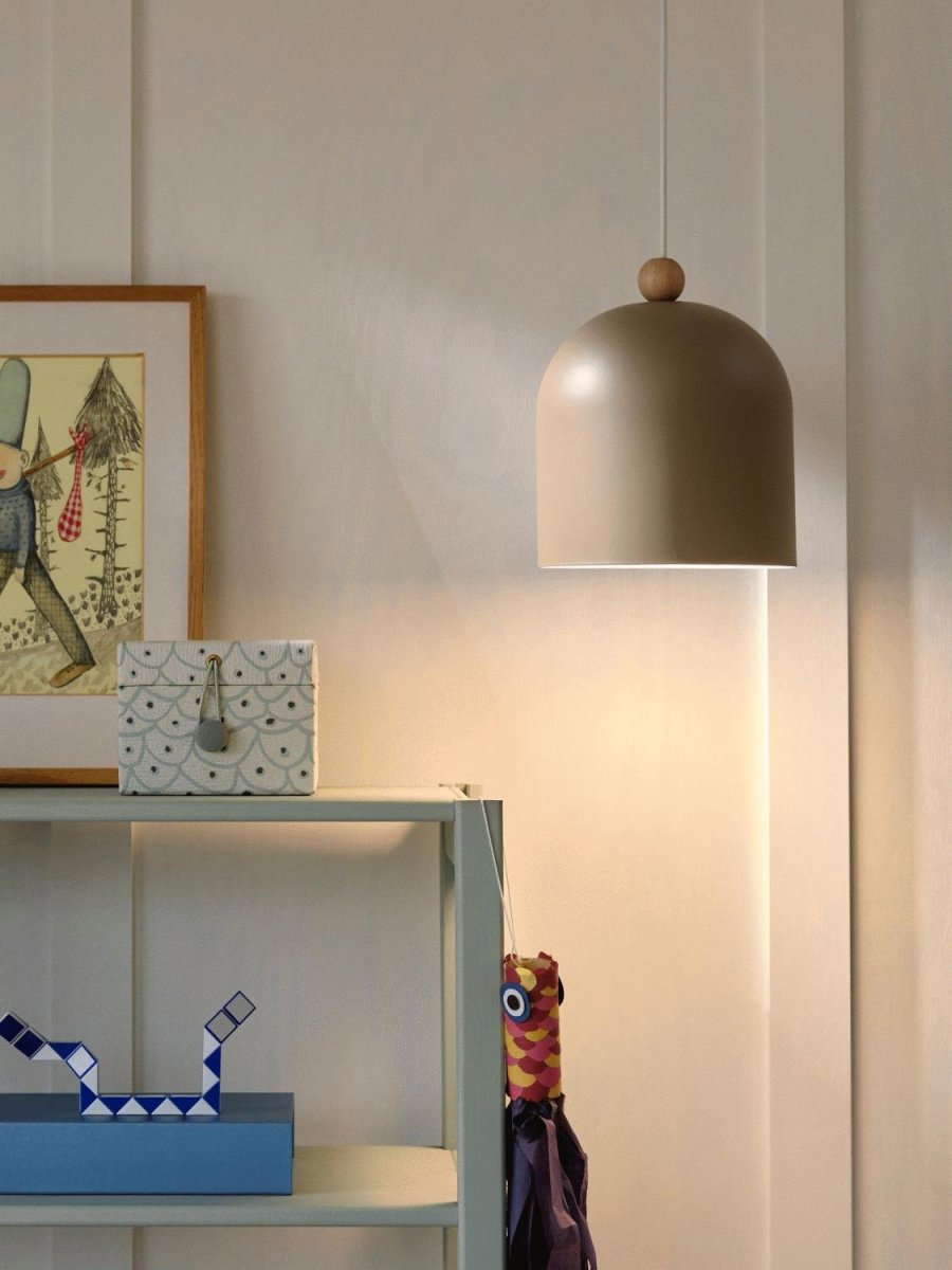 Nordlux Gaston Pendel �20 cm, Lysebrun