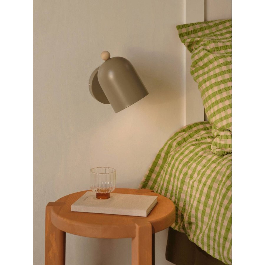 Nordlux Gaston V�glampe 19,5 cm, Lysebrun