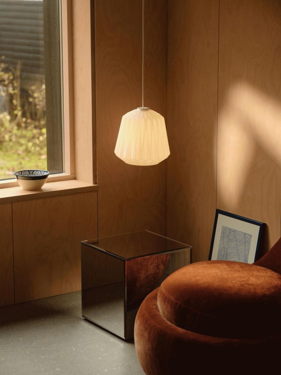 Nordlux Elbie Pendel �24 cm, Opal Hvid