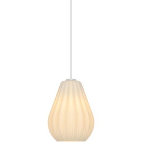 Nordlux Sallino Pendel �24 cm, Opal Hvid