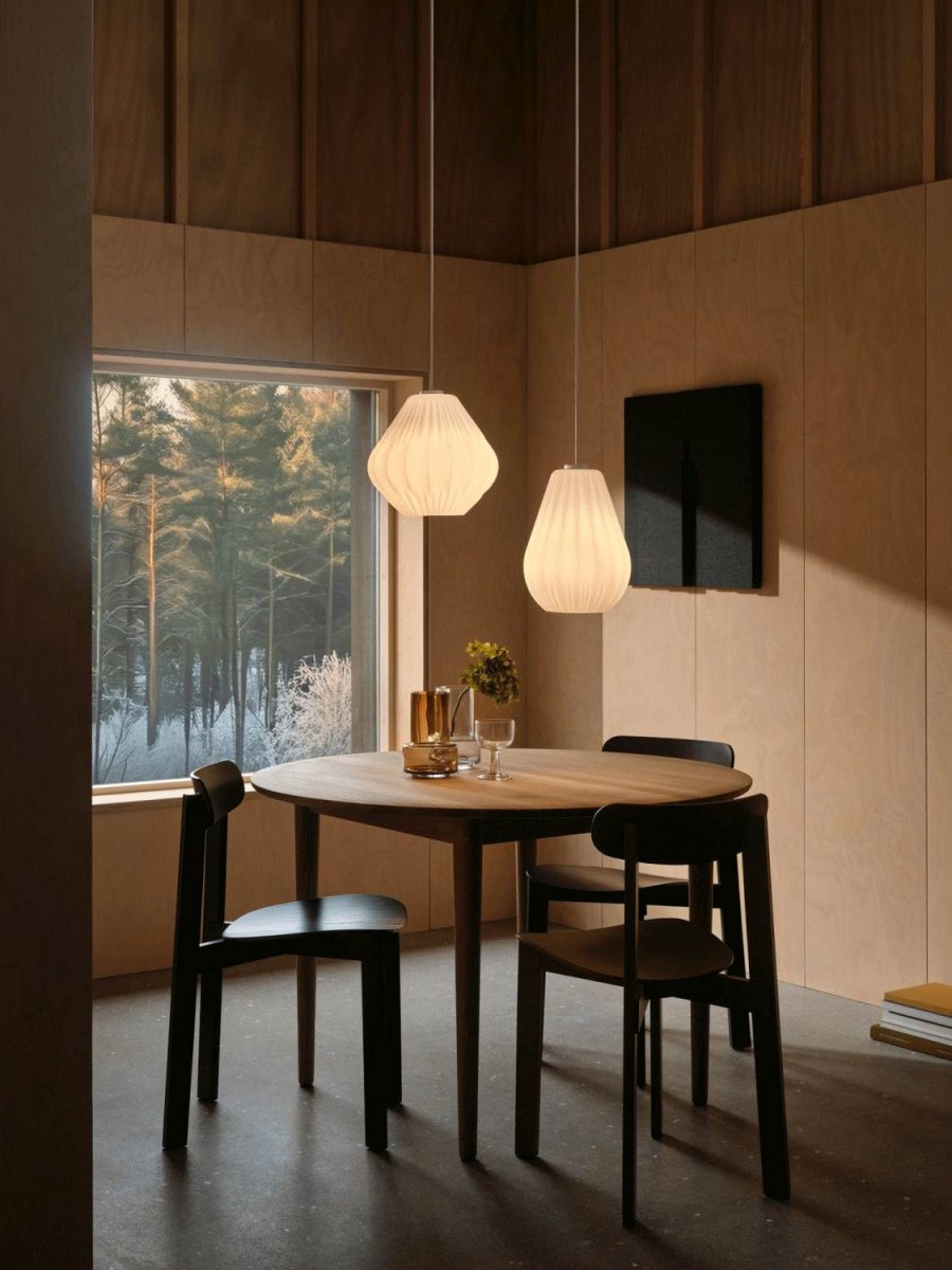 Nordlux Sallino Pendel �24 cm, Opal Hvid