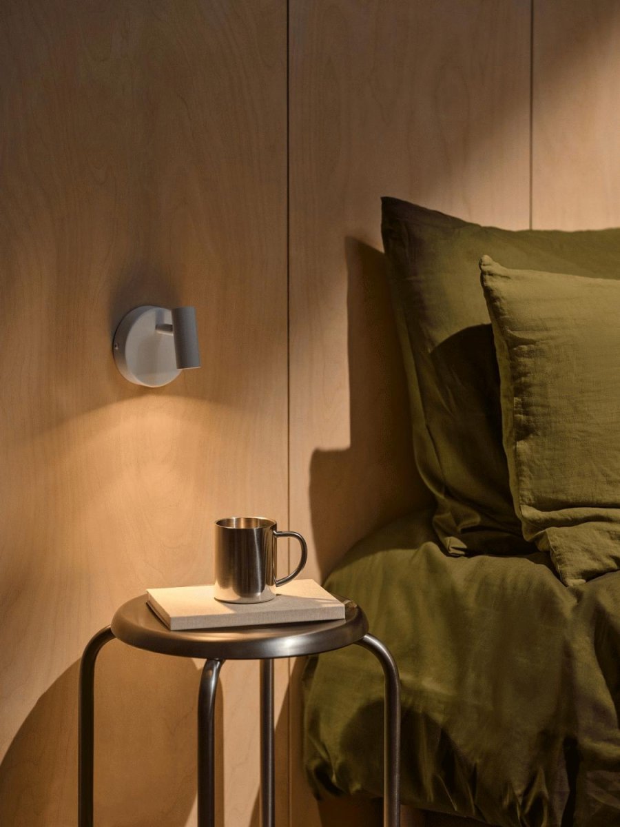 Nordlux Omari V�glampe 12 cm, Hvid