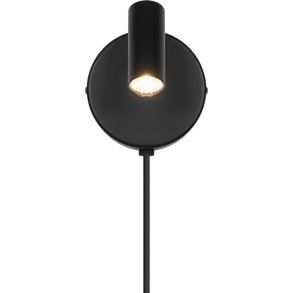 Nordlux Omari V�glampe 12 cm, Sort