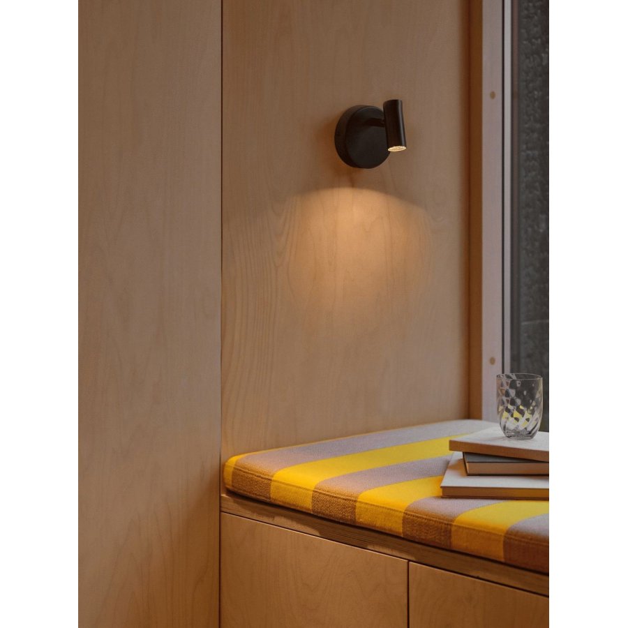 Nordlux Omari V�glampe 12 cm, Sort