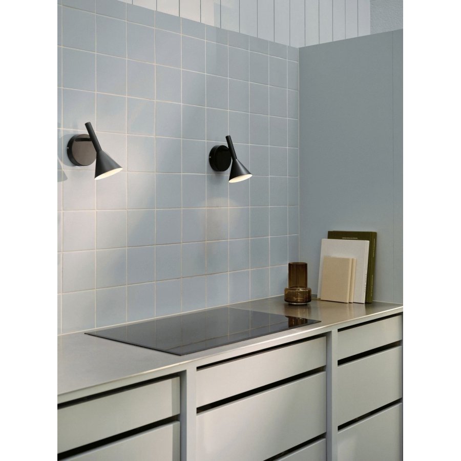 Nordlux Kelvis V�glampe 22 cm, Sort