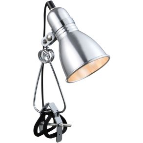 Nordlux Photo Klemmleuchte 9,5 cm, Silbergrau