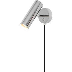 DFTP Mib Wandleuchte 17 cm, Chrom