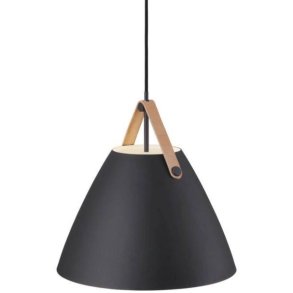 DFTP Strap Pendelleuchte 36 cm, Schwarz