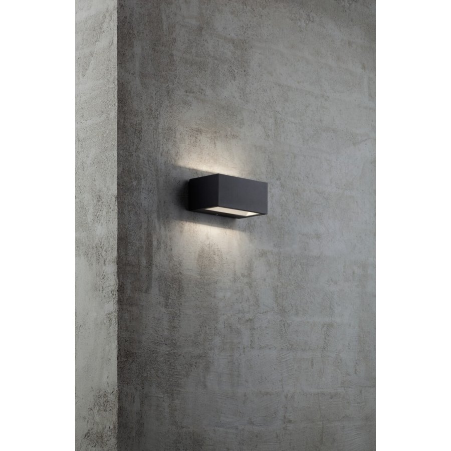 Nordlux Nene Vglampe LED, Sort