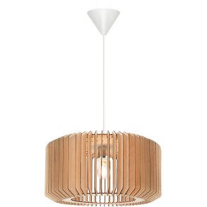 Nordlux Asti 50 Pendel Ø50 cm, Natur