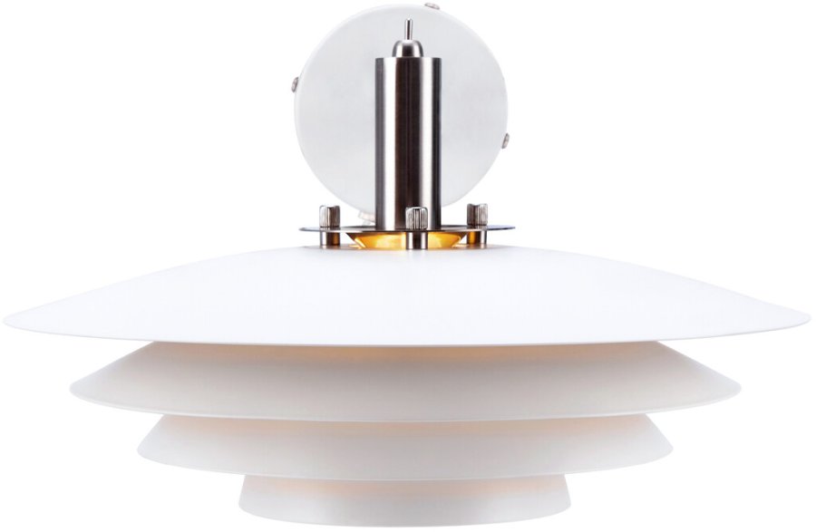 Nordlux Bretagne Vglampe 18,8 cm, Hvid