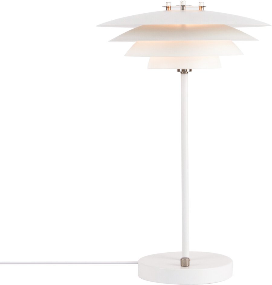 Nordlux Bretagne Tischlampe H46 cm, Wei