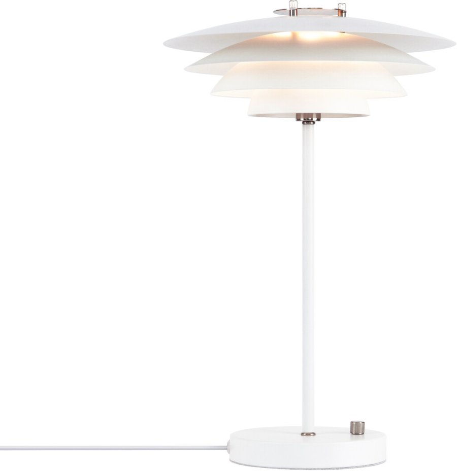 Nordlux Bretagne Tischlampe H46 cm, Wei