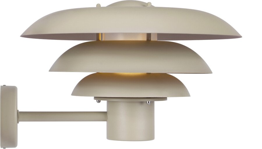 Nordlux Kurnos 35 Vglampe 23,7 cm, Sandfarvet