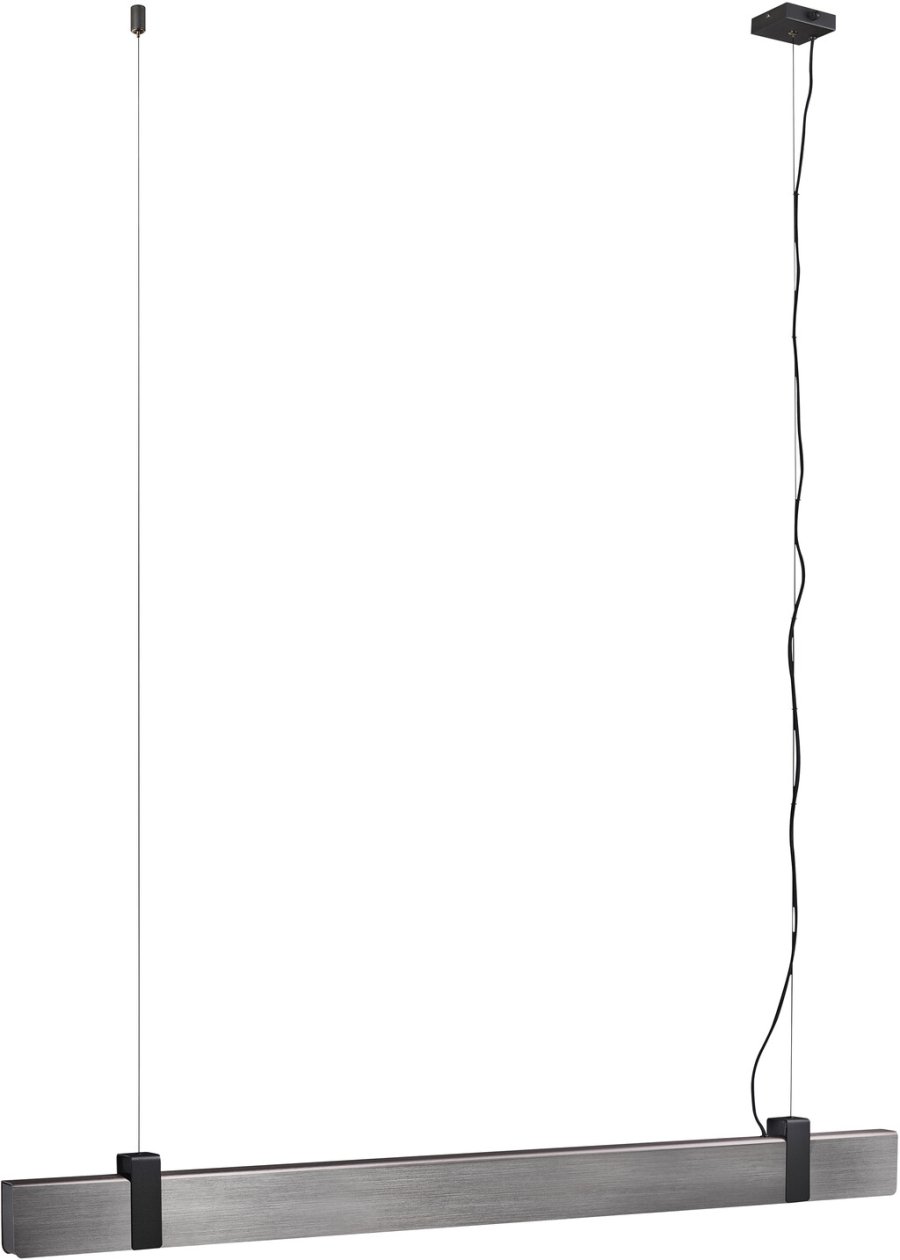 Nordlux Lilt Pendelleuchte 3,7 cm, Dunkelgrauer Stahl