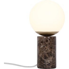 Nordlux Lilly Marble Bordlampe H28,5 cm, Brun