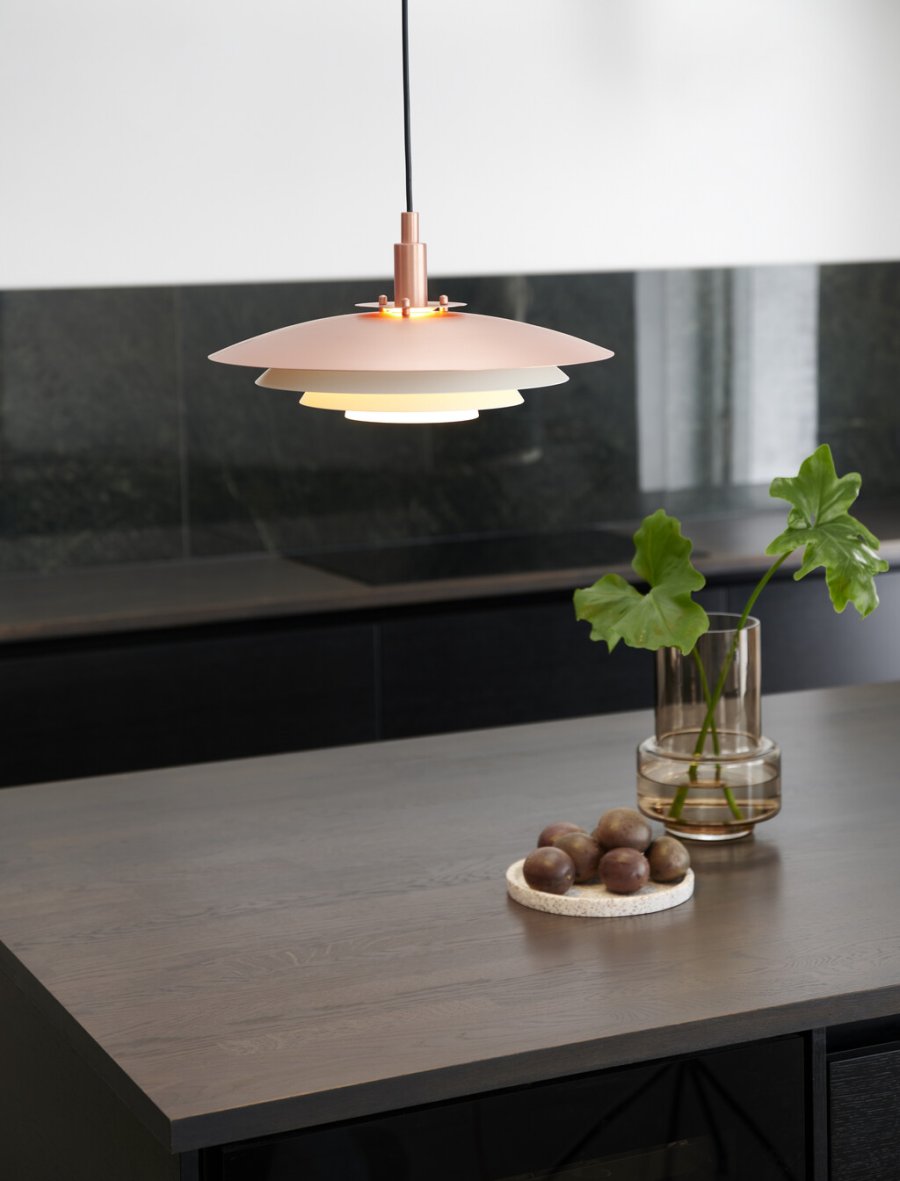 Nordlux Bretagne 38 Pendelleuchte 38 cm, Kupfer