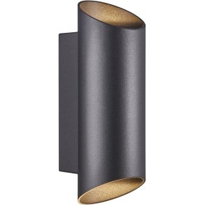 Nordlux Nico Round 22 Wandleuchte 23,5 cm, Schwarz