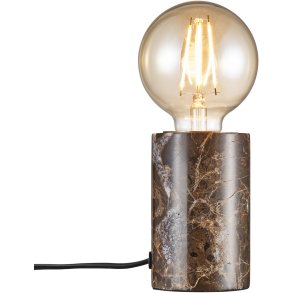 Nordlux Siv Marble Tischlampe �6 cm, Braun