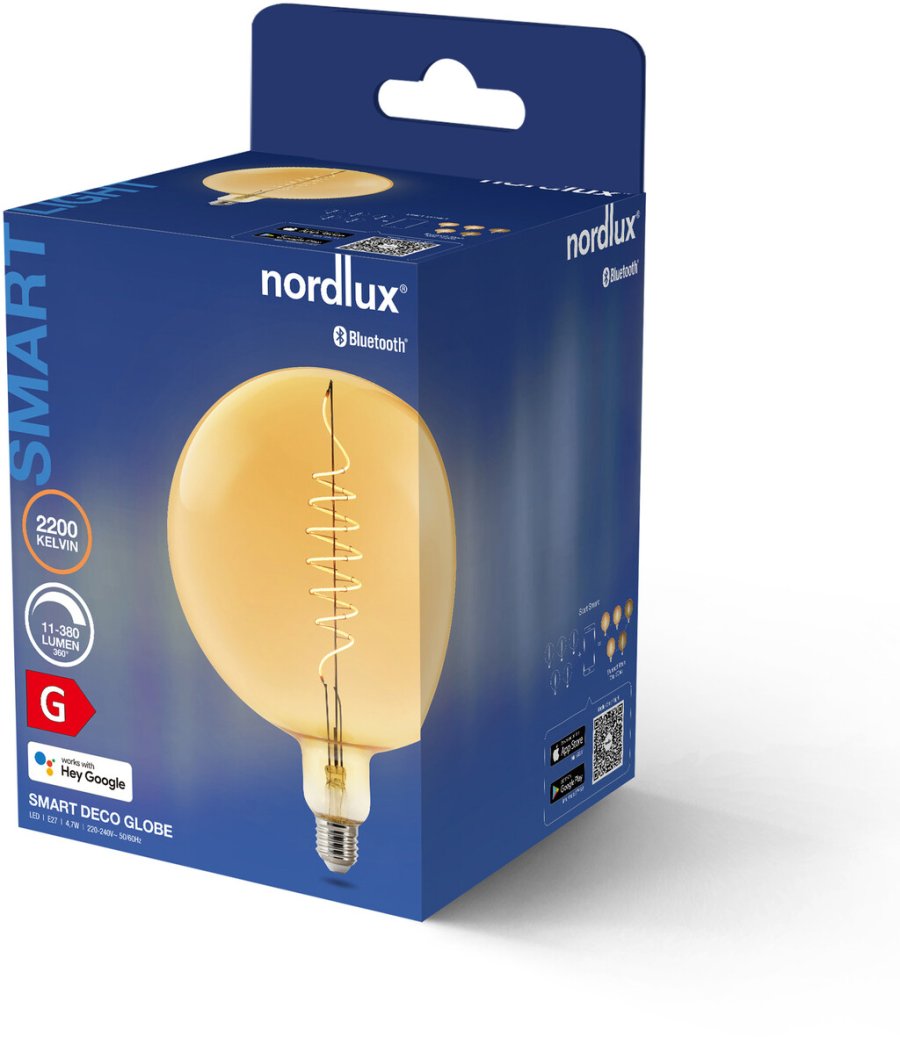 Nordlux Smart Glhbirne E27 4,7W Dimmbar, Amber