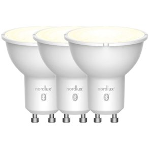 Nordlux Smart Glhbirne 3er Set GU10 4,8W Dimmbar, Klar
