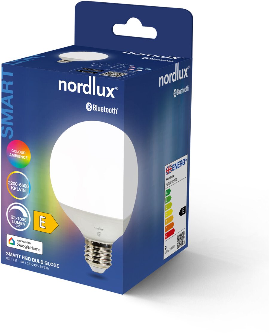 Nordlux Smart Colour Glhbirne E27 9W Dimmbar, Mattiert