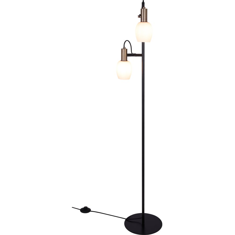 Nordlux Arild Stehleuchte H140 cm, Schwarz