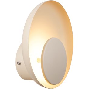 Nordlux Marsi Vglampe LED 21 cm, Beige