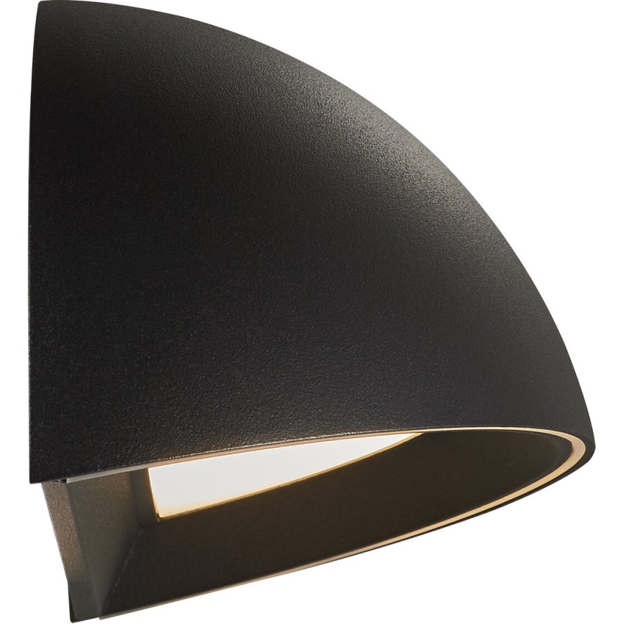 Nordlux Smart Arcus Vglampe 20 cm, Sort