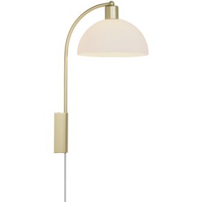 Nordlux Ellen Væglampe Ø20 cm, Messing