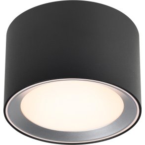 Nordlux Smart Landon Deckenleuchte 12,5 cm, Schwarz