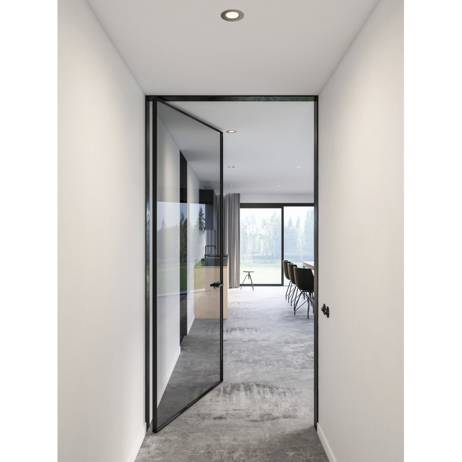 Nordlux Siege Indbygningsspot LED 8,5 cm, Nikkel
