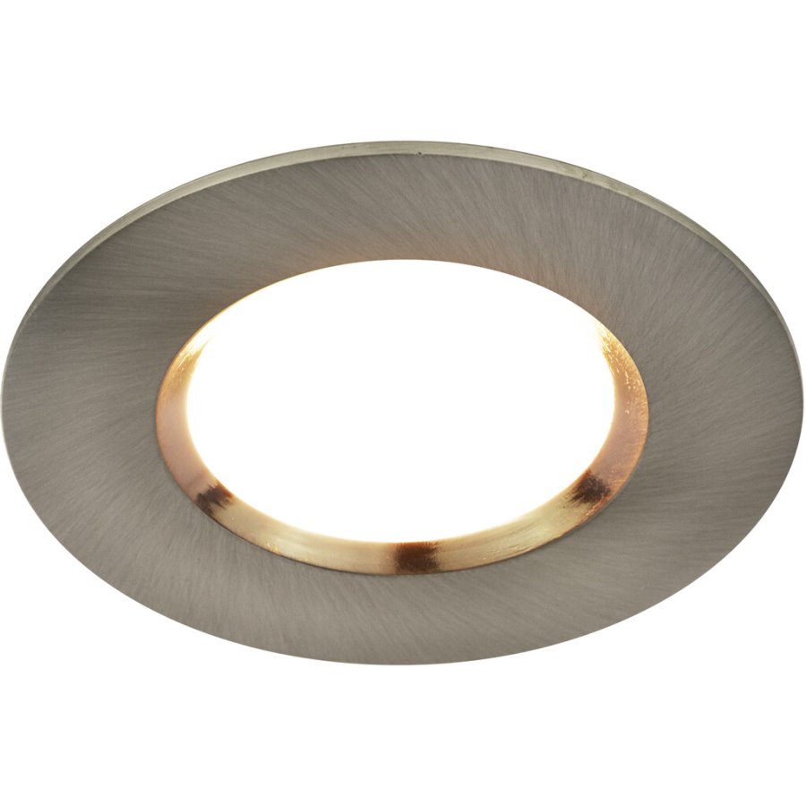 Nordlux Siege Indbygningsspot LED 8,5 cm, Nikkel