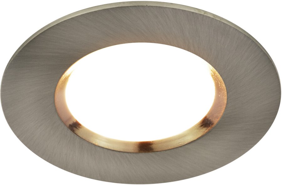 Nordlux Siege Indbygningsspot LED 8,5 cm, Nikkel