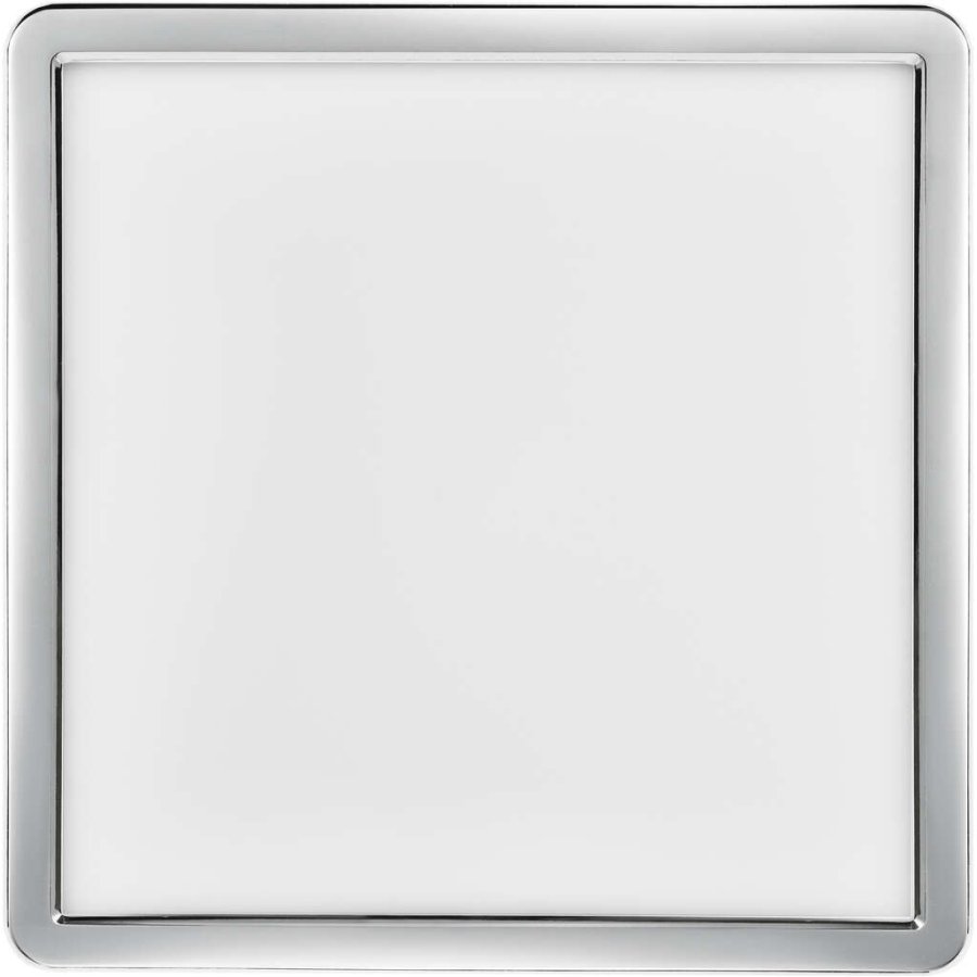 Nordlux Oja 29 Square Deckenleuchte LED 3 Step 3000/4000K 29,4 cm, Chrom