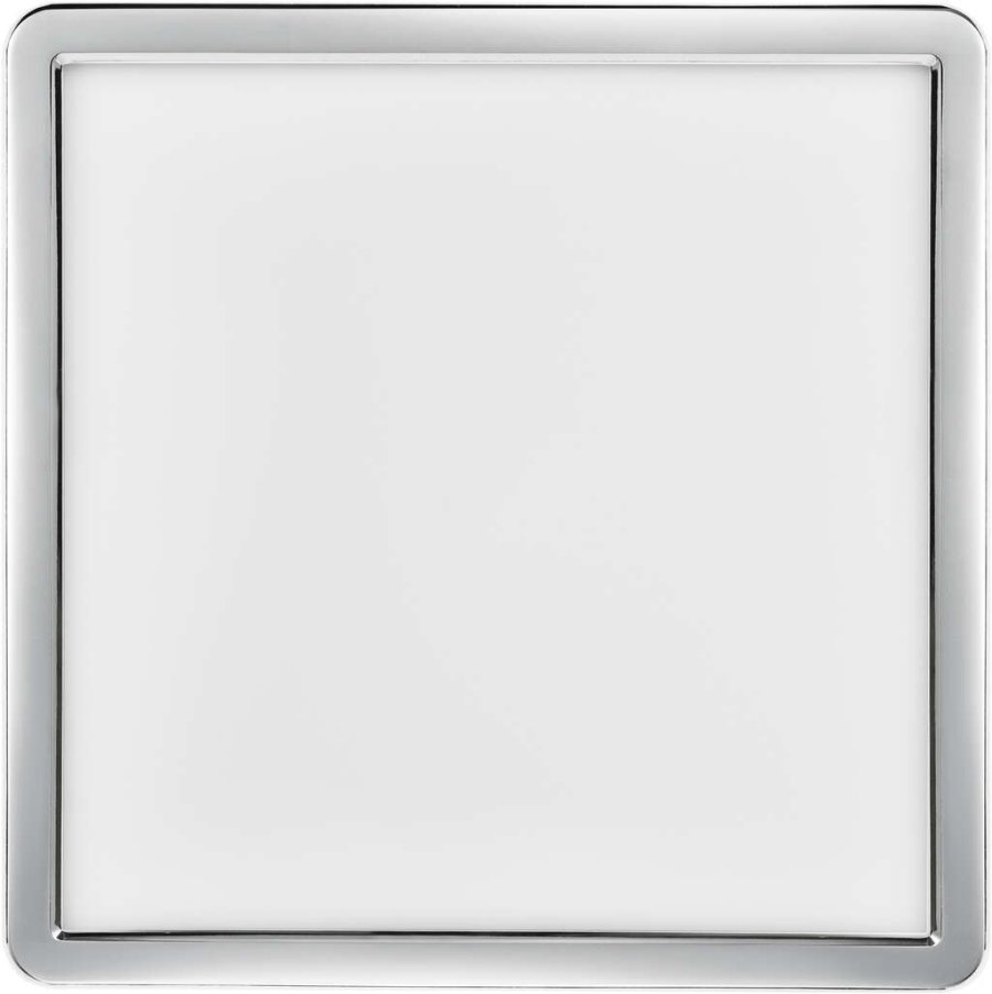 Nordlux Oja 29 Square Deckenleuchte LED 3 Step 3000/4000K 29,4 cm, Chrom