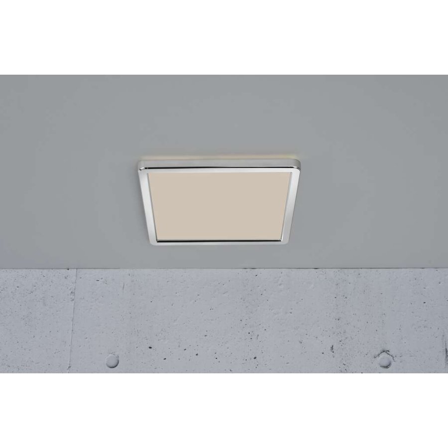 Nordlux Oja 29 Square Deckenleuchte LED 3 Step 3000/4000K 29,4 cm, Chrom