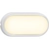 Nordlux Cuba Energy Ovale Wandleuchte LED 20,5 cm, Wei