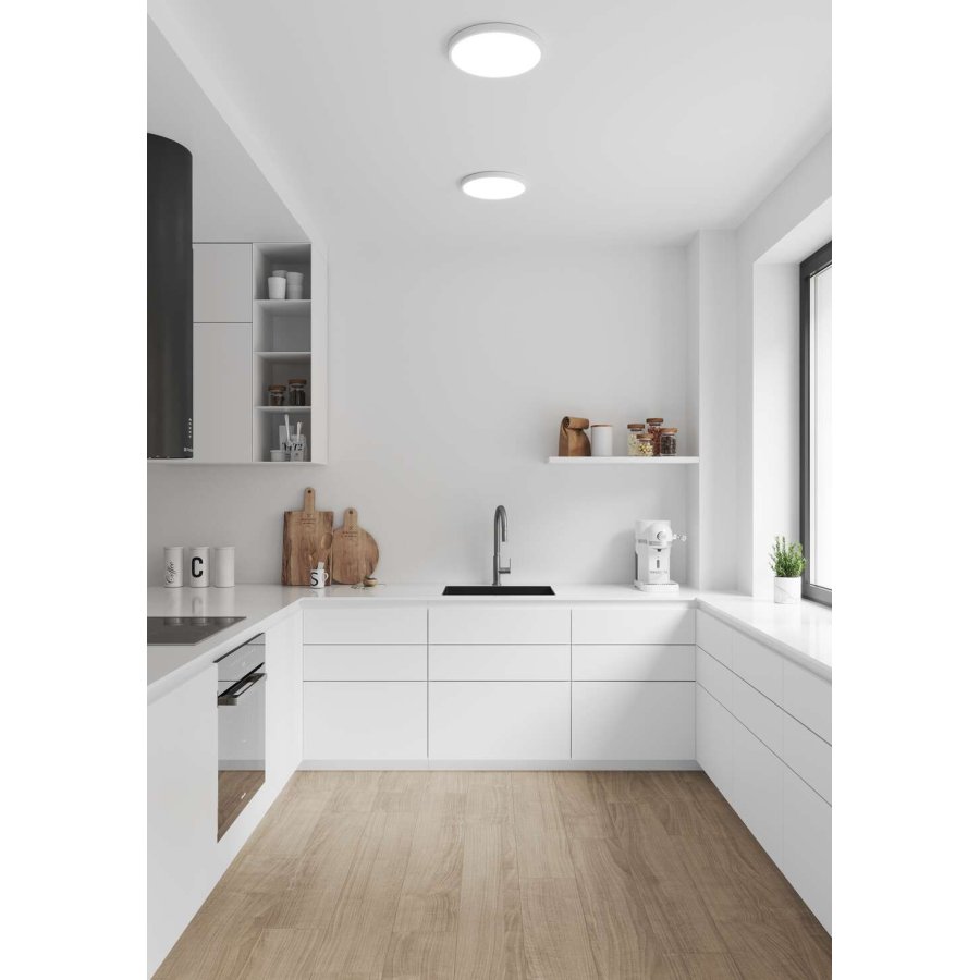 Nordlux Oja 29 Deckenleuchte LED mit Sensor 2700K 29,4 cm, Wei