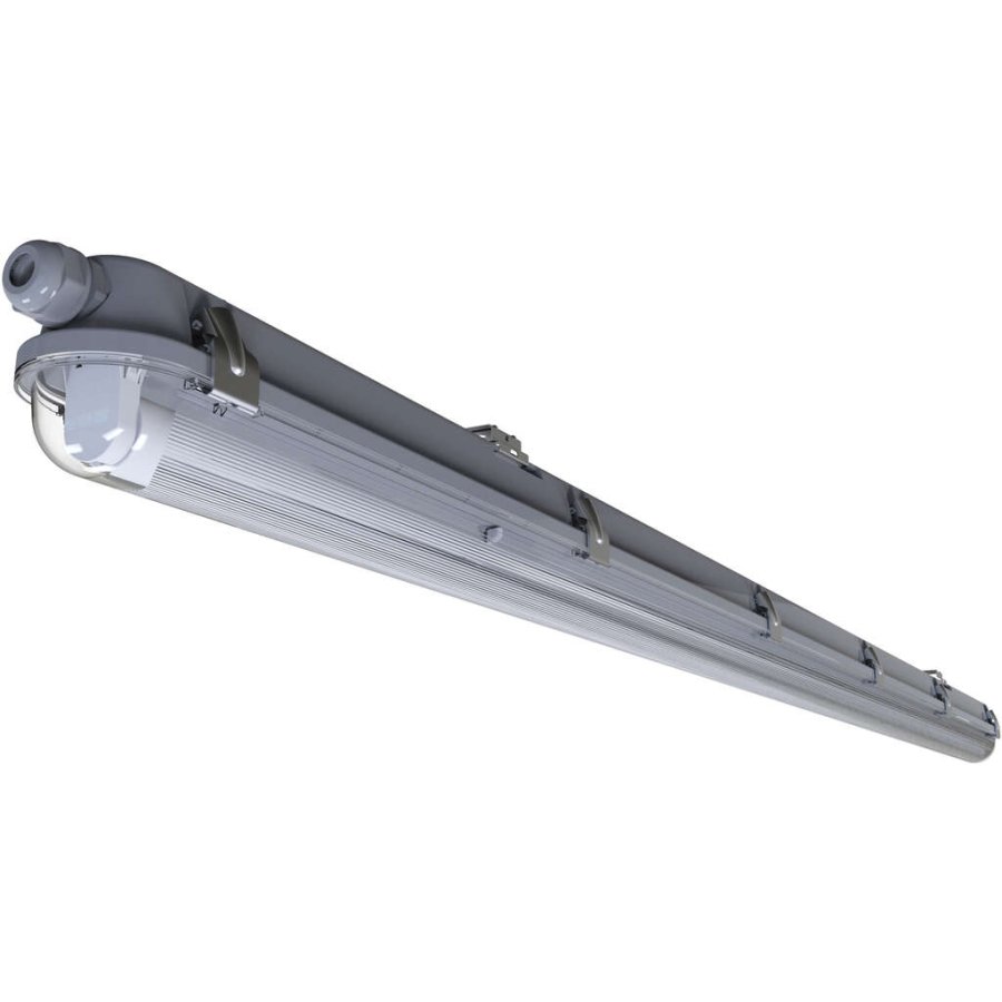 Nordlux Works IP65 Deckenleuchte LED 155,5 cm, Grau