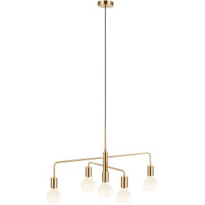 Nordlux Gloom 5-Spot Kronleuchter �74 cm, Messing