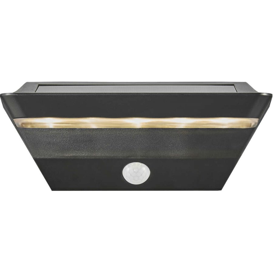 Nordlux Agena Wandleuchte Solar LED 22 cm, Schwarz